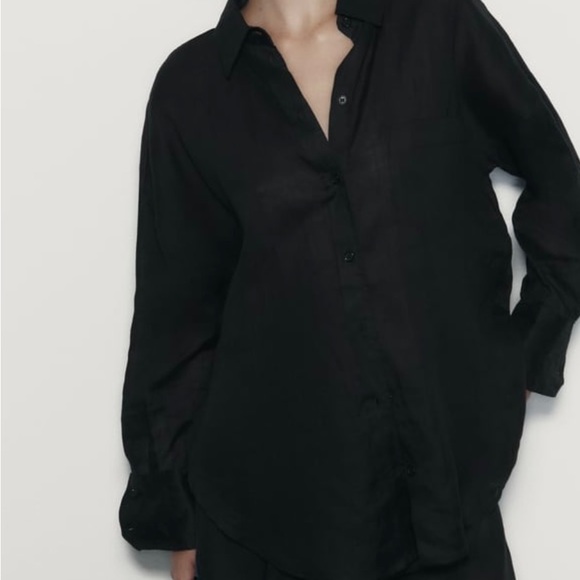 100% LINEN SHIRT - Picture 2 of 7